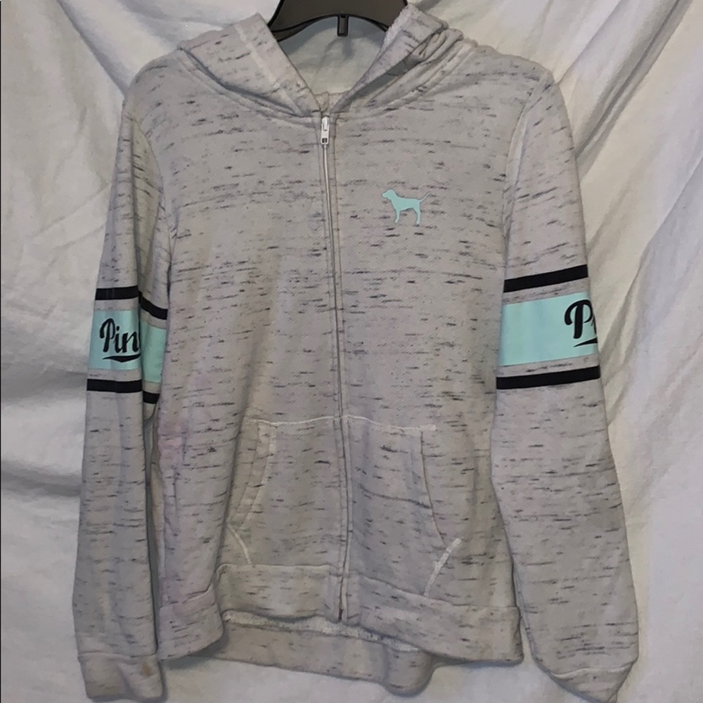A PINK zip up jacket